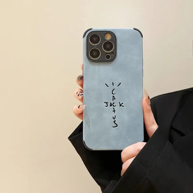 Funda de teléfono de cuero suave para iphone, carcasa trasera de lujo para iphone 15 14 13 12 7 Plus X XS XR MAX 11 Pro SE High street - La zona Apple