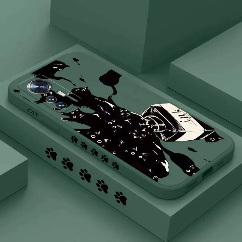 Funda de Teléfono de Gato Travieso para Xiaomi: Expresa tu Estilo y Protege tu Dispositivo - La zona Apple