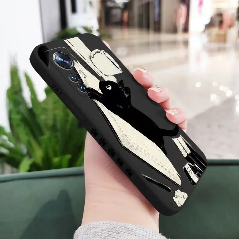 Funda de Teléfono de Gato Travieso para Xiaomi: Expresa tu Estilo y Protege tu Dispositivo - La zona Apple