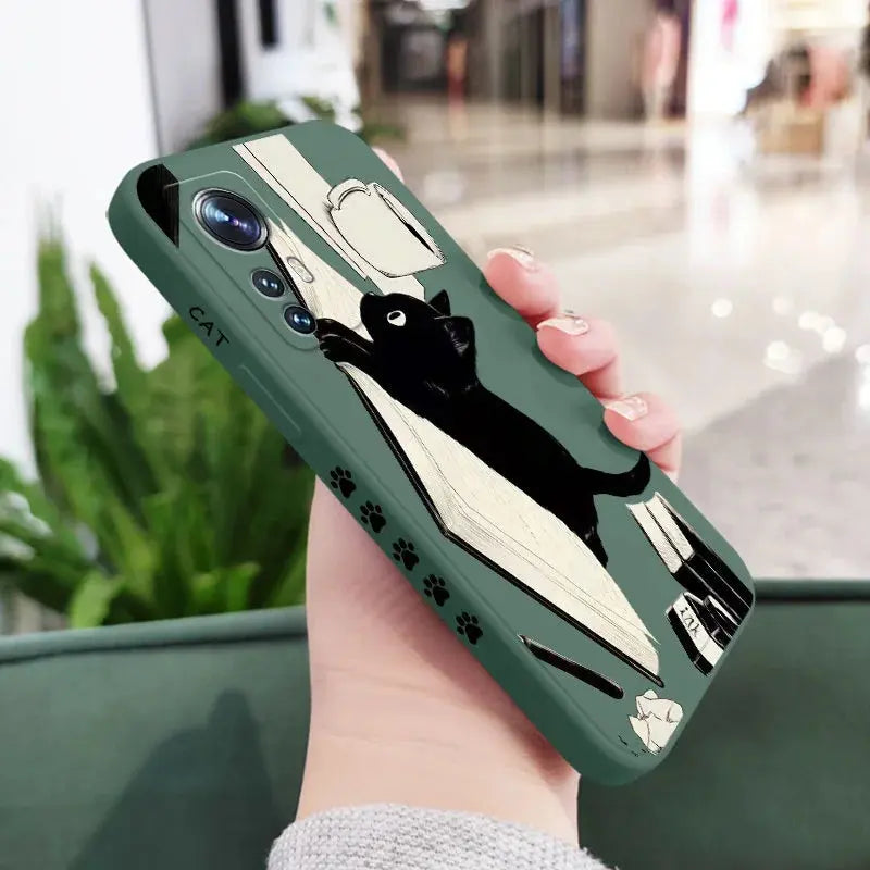 Funda de Teléfono de Gato Travieso para Xiaomi: Expresa tu Estilo y Protege tu Dispositivo - La zona Apple