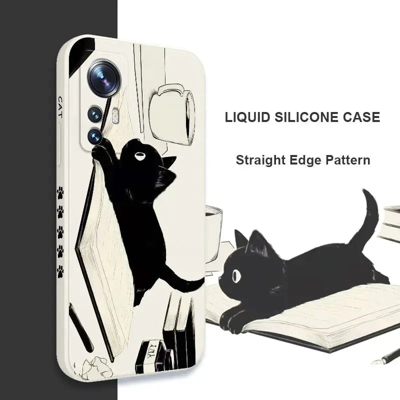 Funda de Teléfono de Gato Travieso para Xiaomi: Expresa tu Estilo y Protege tu Dispositivo - La zona Apple