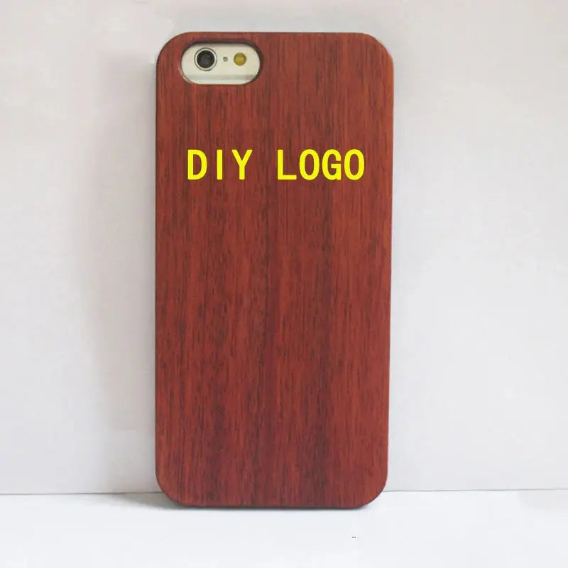Funda de Teléfono de Madera Real Tallada Natural para iPhone 11 12 13: Elegancia y Naturaleza en tus Manos - La zona Apple