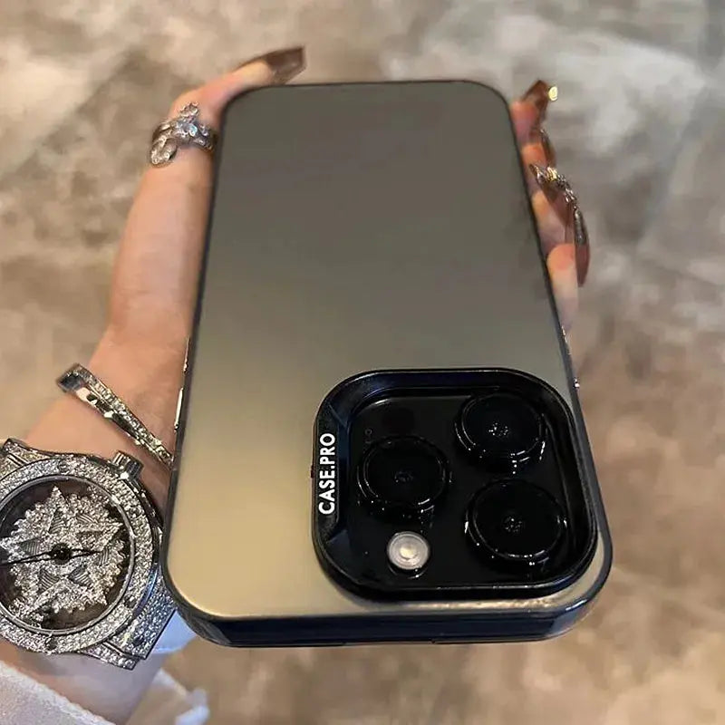 Funda de Teléfono Mate Premium para iPhone 11, 12, 13, 14, 15 Pro Max Plus, X, Xs, Max, XR - A Prueba de Golpes - La zona Apple