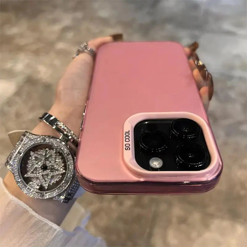 Funda de Teléfono Mate Premium para iPhone 11, 12, 13, 14, 15 Pro Max Plus, X, Xs, Max, XR - A Prueba de Golpes - La zona Apple