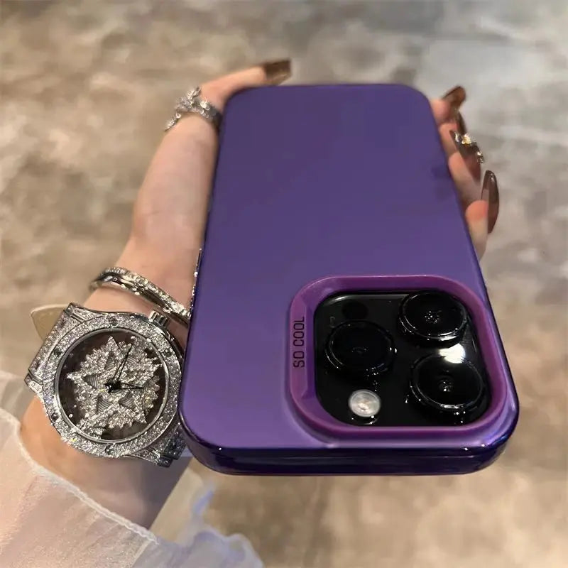 Funda de Teléfono Mate Premium para iPhone 11, 12, 13, 14, 15 Pro Max Plus, X, Xs, Max, XR - A Prueba de Golpes - La zona Apple