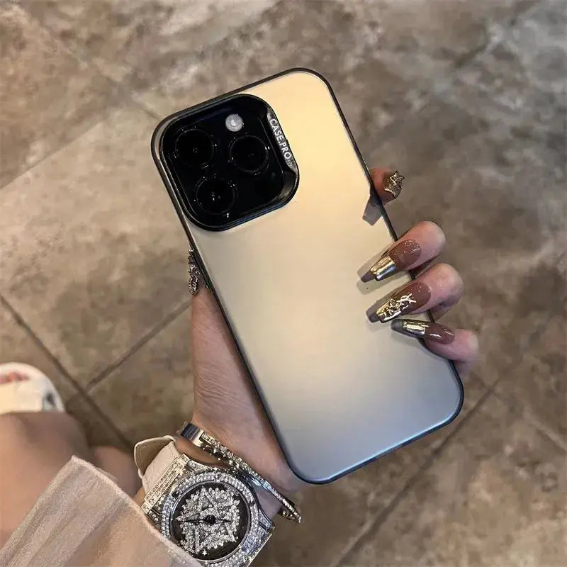 Funda de Teléfono Mate Premium para iPhone 11, 12, 13, 14, 15 Pro Max Plus, X, Xs, Max, XR - A Prueba de Golpes - La zona Apple