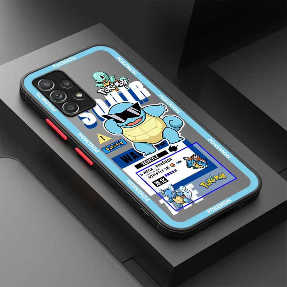 Funda de Teléfono Mate para Samsung A52, A53, A12, A13, A14, A21s, A22, A24, A32, A34, A54, A70, A72, A73 (4G, 5G) - Diseño Hot Pokemon Gengar - La zona Apple