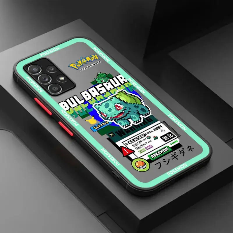 Funda de Teléfono Mate para Samsung A52, A53, A12, A13, A14, A21s, A22, A24, A32, A34, A54, A70, A72, A73 (4G, 5G) - Diseño Hot Pokemon Gengar - La zona Apple