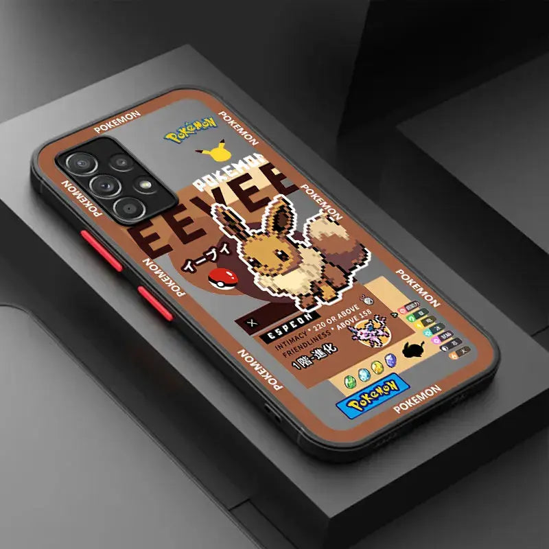 Funda de Teléfono Mate para Samsung A52, A53, A12, A13, A14, A21s, A22, A24, A32, A34, A54, A70, A72, A73 (4G, 5G) - Diseño Hot Pokemon Gengar - La zona Apple