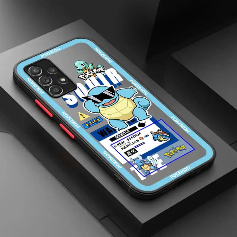 Funda de Teléfono Mate para Samsung A52, A53, A12, A13, A14, A21s, A22, A24, A32, A34, A54, A70, A72, A73 (4G, 5G) - Diseño Hot Pokemon Gengar - La zona Apple