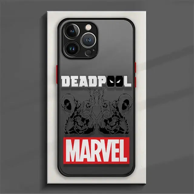 FundaMate Deadpool Marvel para Samsung Note 20 Ultra, 10 Plus, S23, S22, S21, S20 FE, S10E, S10 - La zona Apple