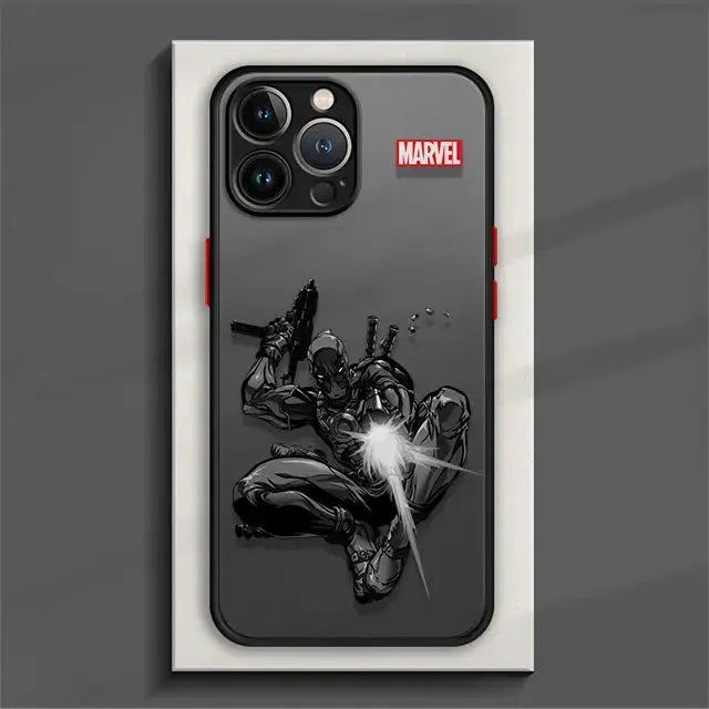 FundaMate Deadpool Marvel para Samsung Note 20 Ultra, 10 Plus, S23, S22, S21, S20 FE, S10E, S10 - La zona Apple