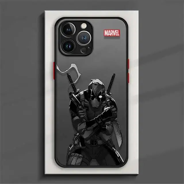 FundaMate Deadpool Marvel para Samsung Note 20 Ultra, 10 Plus, S23, S22, S21, S20 FE, S10E, S10 - La zona Apple