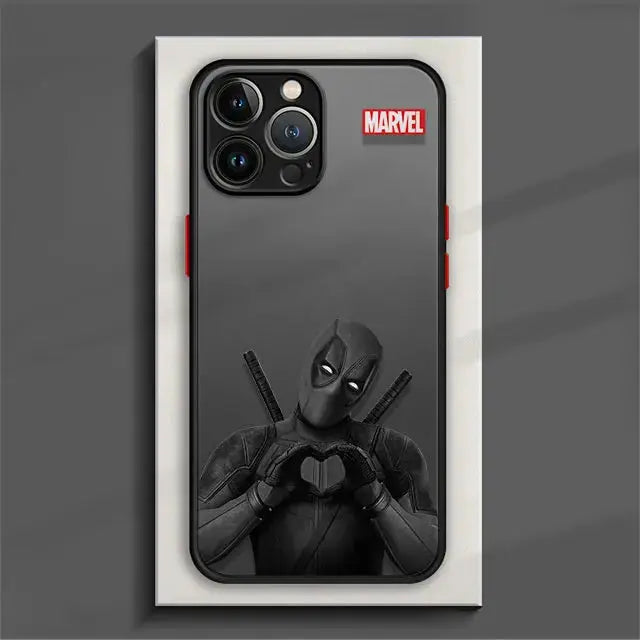 FundaMate Deadpool Marvel para Samsung Note 20 Ultra, 10 Plus, S23, S22, S21, S20 FE, S10E, S10 - La zona Apple