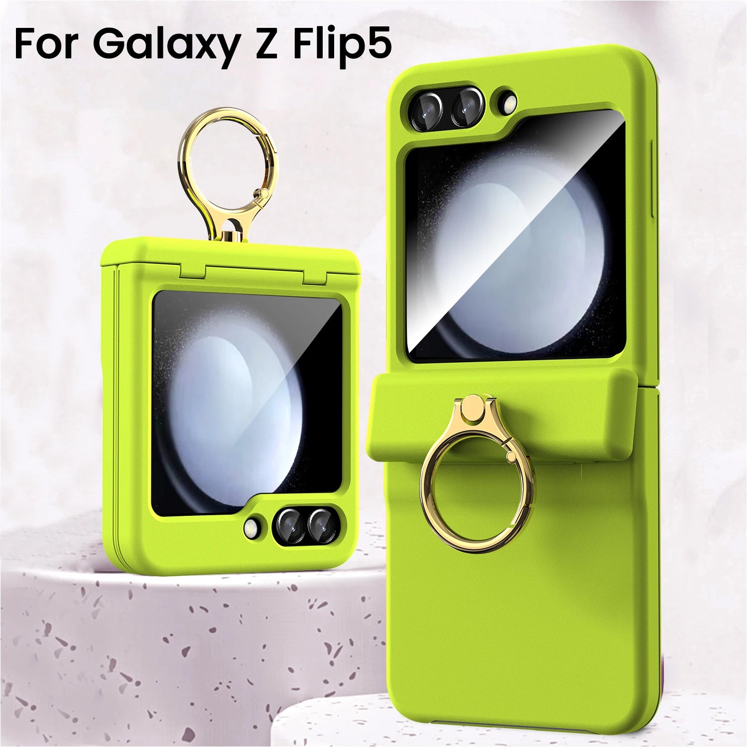 Funda de teléfono para Samsung Z Flip5, perfecta para mujeres a la moda, fácil de abrir y cerrar como desee, fácil de llevar en el bolsillo - La zona Apple