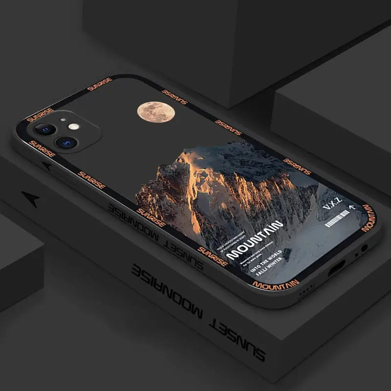 Funda e Sunset Mountain para Xiaomi Poco F5 X5 Pro X3 F3 X4 M4 Mi 13T 12T 11T 10T 12 13 11 Lite 5G NE: Estilo y Protección - La zona Apple