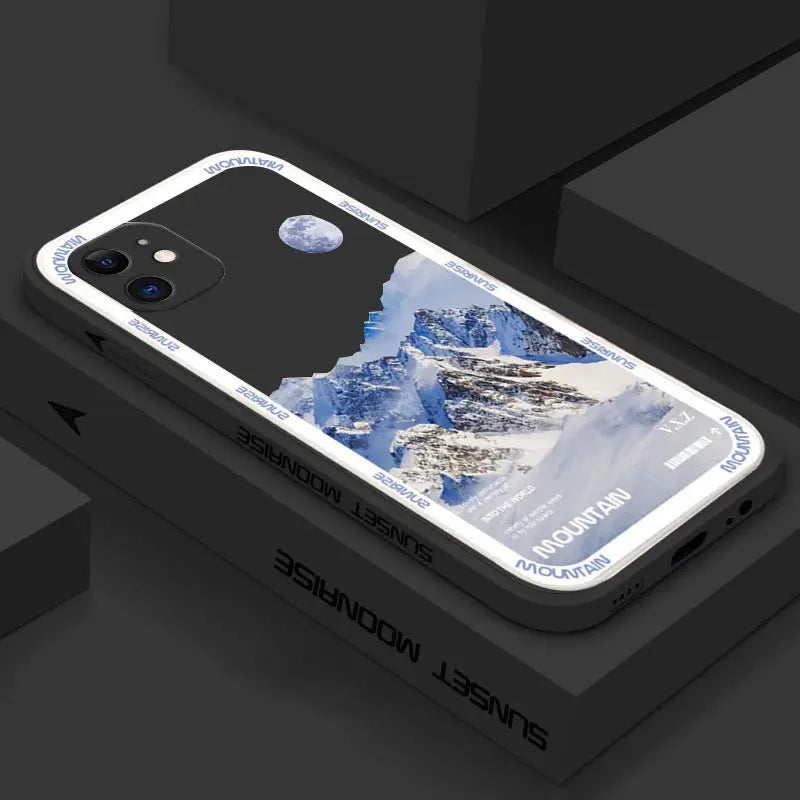 Funda e Sunset Mountain para Xiaomi Poco F5 X5 Pro X3 F3 X4 M4 Mi 13T 12T 11T 10T 12 13 11 Lite 5G NE: Estilo y Protección - La zona Apple