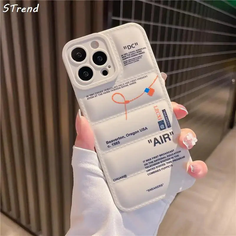 Funda de zapatos de calle para iphone, carcasa de tela para teléfono, 7, 8 Plus, X, XS, 13, 12, 11, 14, 15 Pro Max - La zona Apple