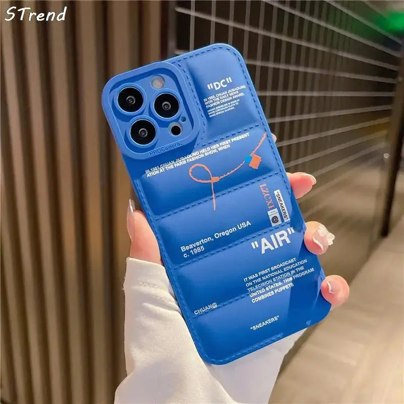 Funda de zapatos de calle para iphone, carcasa de tela para teléfono, 7, 8 Plus, X, XS, 13, 12, 11, 14, 15 Pro Max - La zona Apple