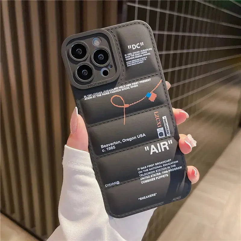 Funda de zapatos de calle para iphone, carcasa de tela para teléfono, 7, 8 Plus, X, XS, 13, 12, 11, 14, 15 Pro Max - La zona Apple