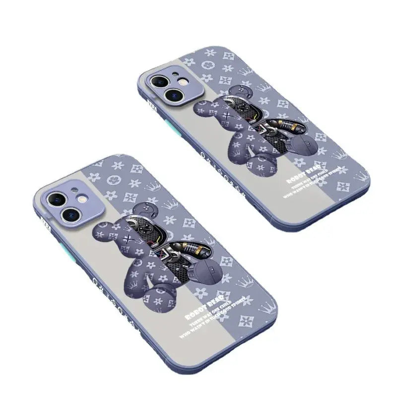Funda a prueba de golpes para teléfono móvil, carcasa protectora de lente para Iphone 14, 13, 12 Mini, 11 Pro Max, Xs Max, Xr, X, 7, 8, 14 Plus - La zona Apple