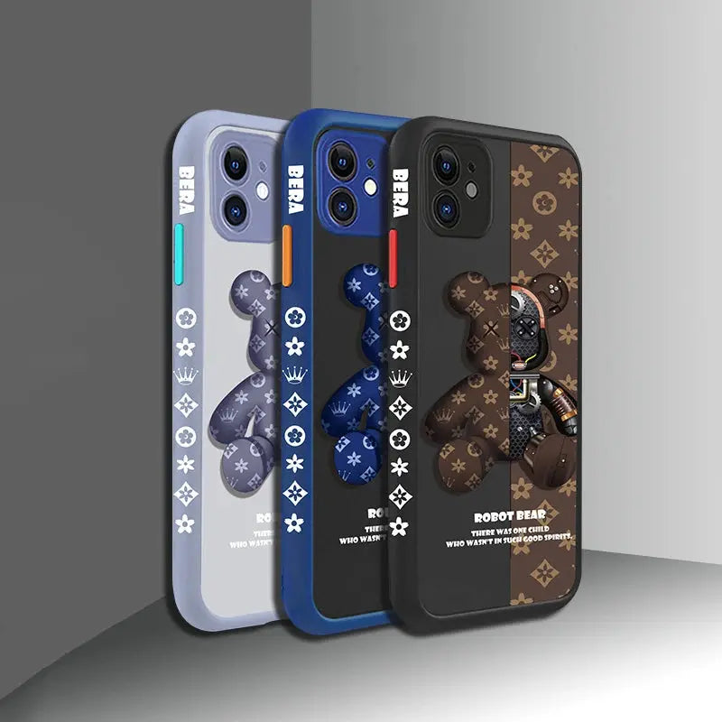 Funda a prueba de golpes para teléfono móvil, carcasa protectora de lente para Iphone 14, 13, 12 Mini, 11 Pro Max, Xs Max, Xr, X, 7, 8, 14 Plus - La zona Apple