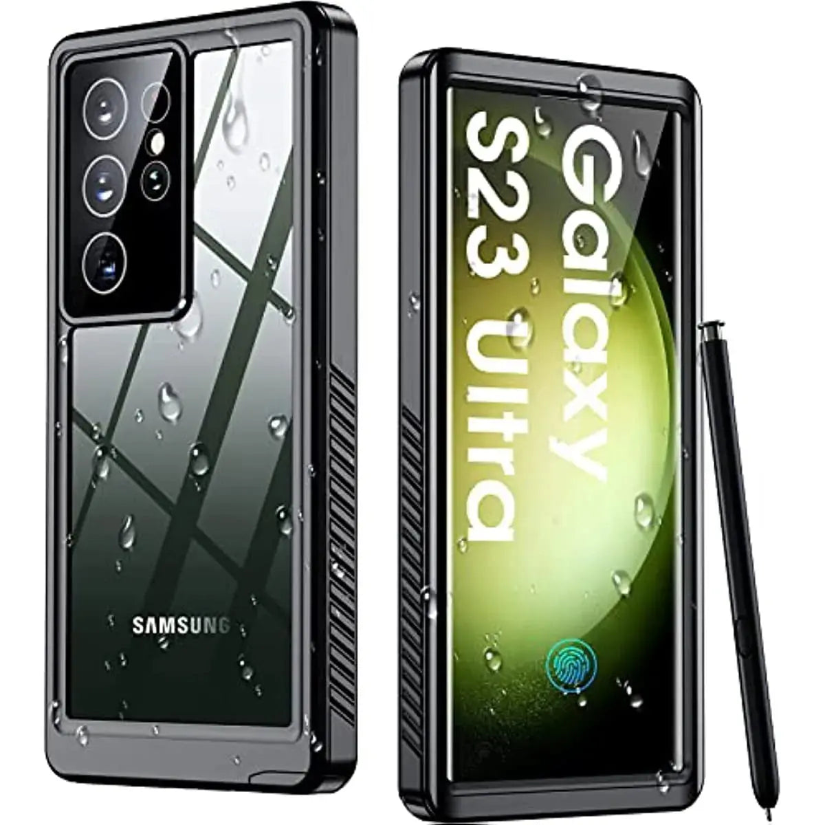 Funda Impermeable y a Prueba de Golpes para Samsung Galaxy S23 Ultra - Protección Integral de 360° - La zona Apple