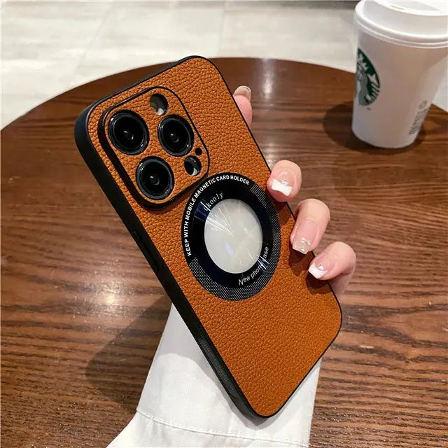 Funda Magsafe premium para iPhone 15 Pro Max - Carcasa Protectora para iPhone 11, 12, 13, 14 Plus - La zona Apple