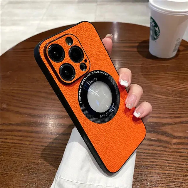 Funda Magsafe premium para iPhone 15 Pro Max - Carcasa Protectora para iPhone 11, 12, 13, 14 Plus - La zona Apple