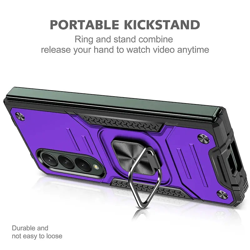 Funda magnética plegable para Samsung Galaxy Z Fold4 5G Fold5 Fold 5 4 5G Zfold4 zfold5, funda protectora antideslizante - La zona Apple