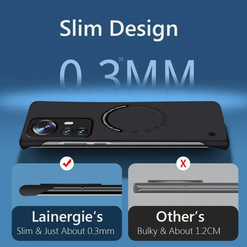 Funda Magnética Magsafe Slim para Xiaomi 12 Pro, 12X, 12S Pro (Xiaomi12, Xiaomi12X 5G): Estilo y Funcionalidad en Uno - La zona Apple