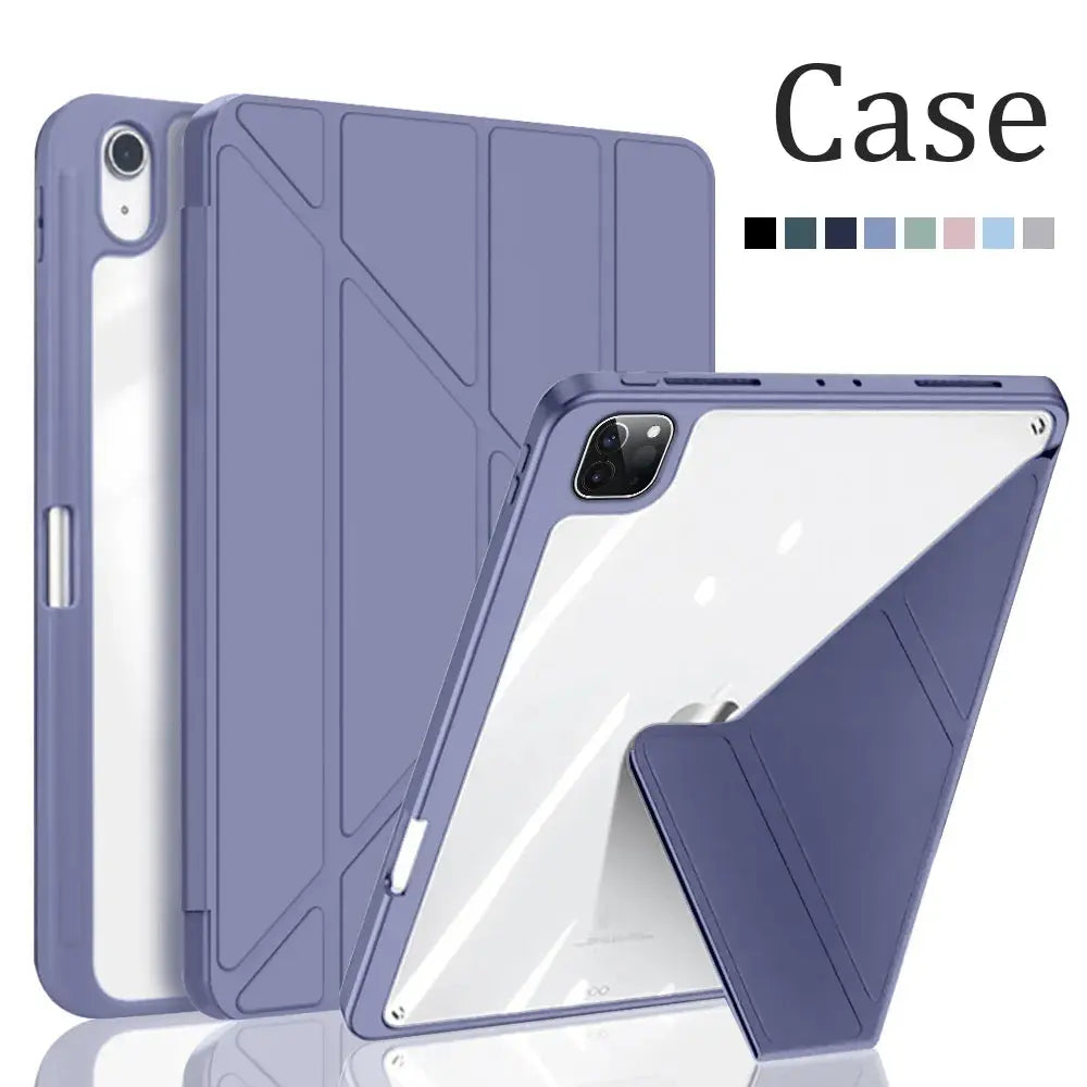Funda para iPad Pro 11, iPad Pro 12.9, iPad 10.2, iPad Mini 6, iPad Air 4/5, 3/2/1 - Protección y Estilo en un Paquete Completo - La zona Apple
