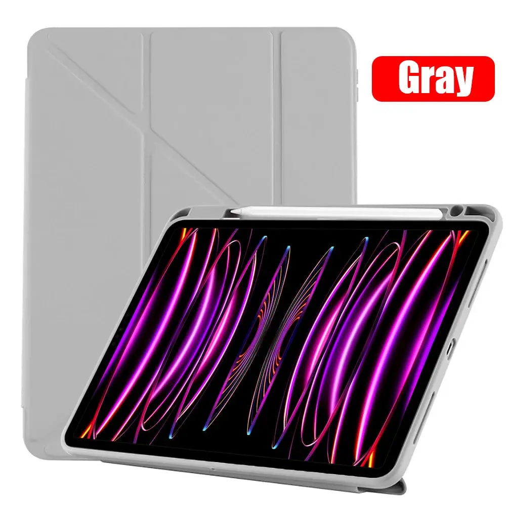 Funda para iPad Pro 11, iPad Pro 12.9, iPad 10.2, iPad Mini 6, iPad Air 4/5, 3/2/1 - Protección y Estilo en un Paquete Completo - La zona Apple