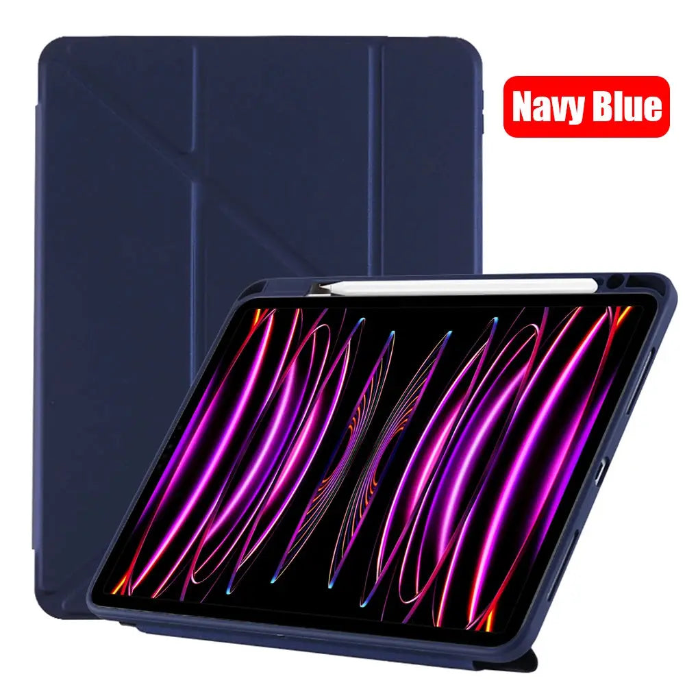 Funda para iPad Pro 11, iPad Pro 12.9, iPad 10.2, iPad Mini 6, iPad Air 4/5, 3/2/1 - Protección y Estilo en un Paquete Completo - La zona Apple