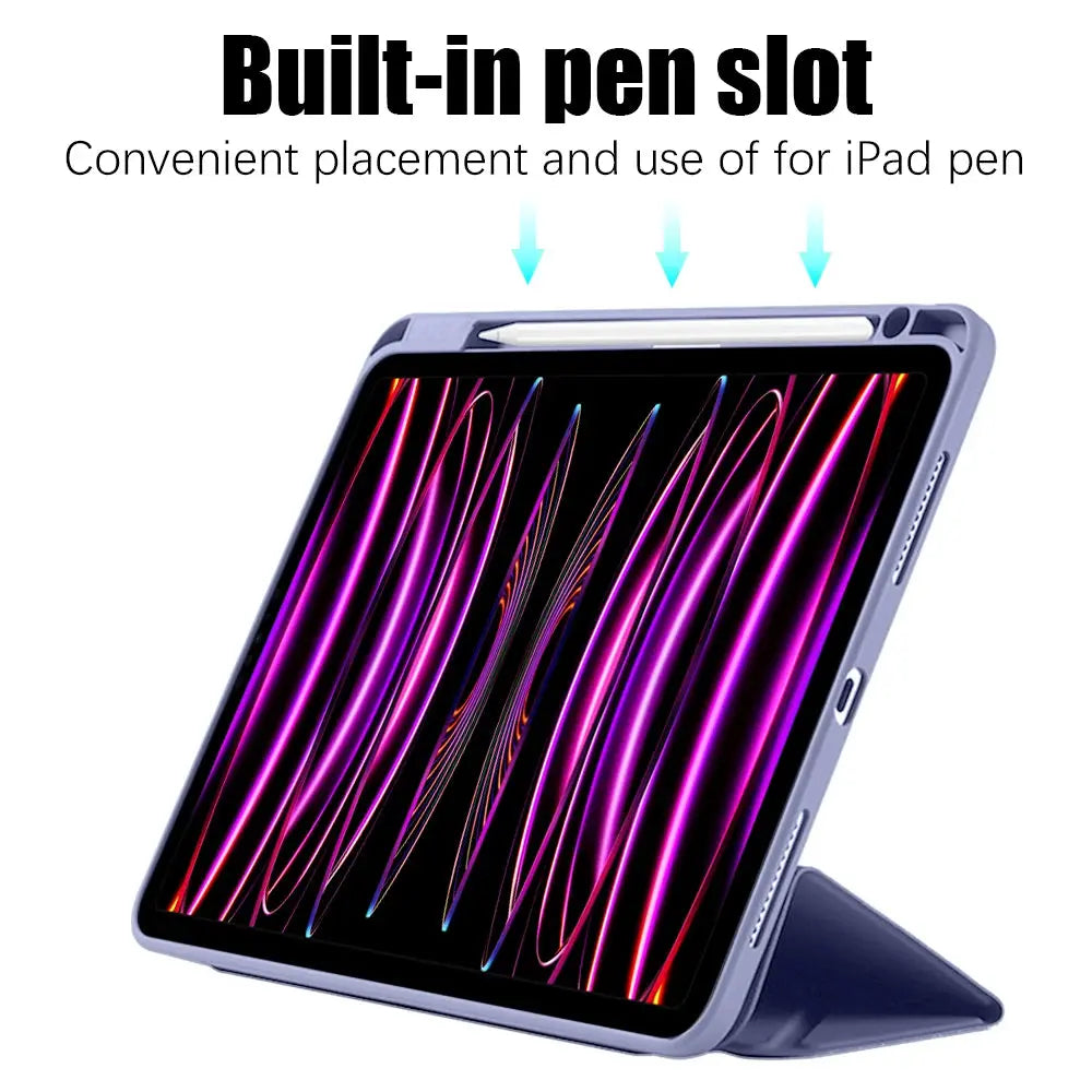 Funda para iPad Pro 11, iPad Pro 12.9, iPad 10.2, iPad Mini 6, iPad Air 4/5, 3/2/1 - Protección y Estilo en un Paquete Completo - La zona Apple