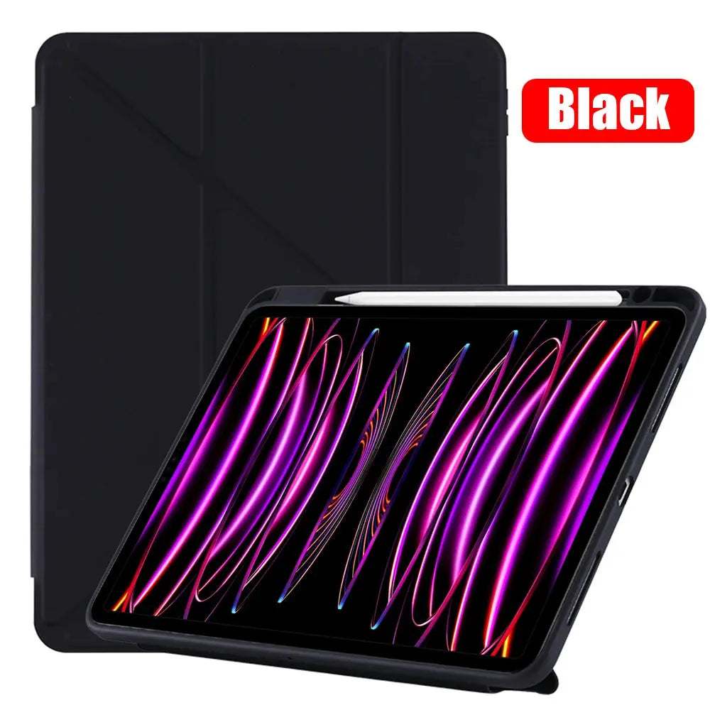 Funda para iPad Pro 11, iPad Pro 12.9, iPad 10.2, iPad Mini 6, iPad Air 4/5, 3/2/1 - Protección y Estilo en un Paquete Completo - La zona Apple