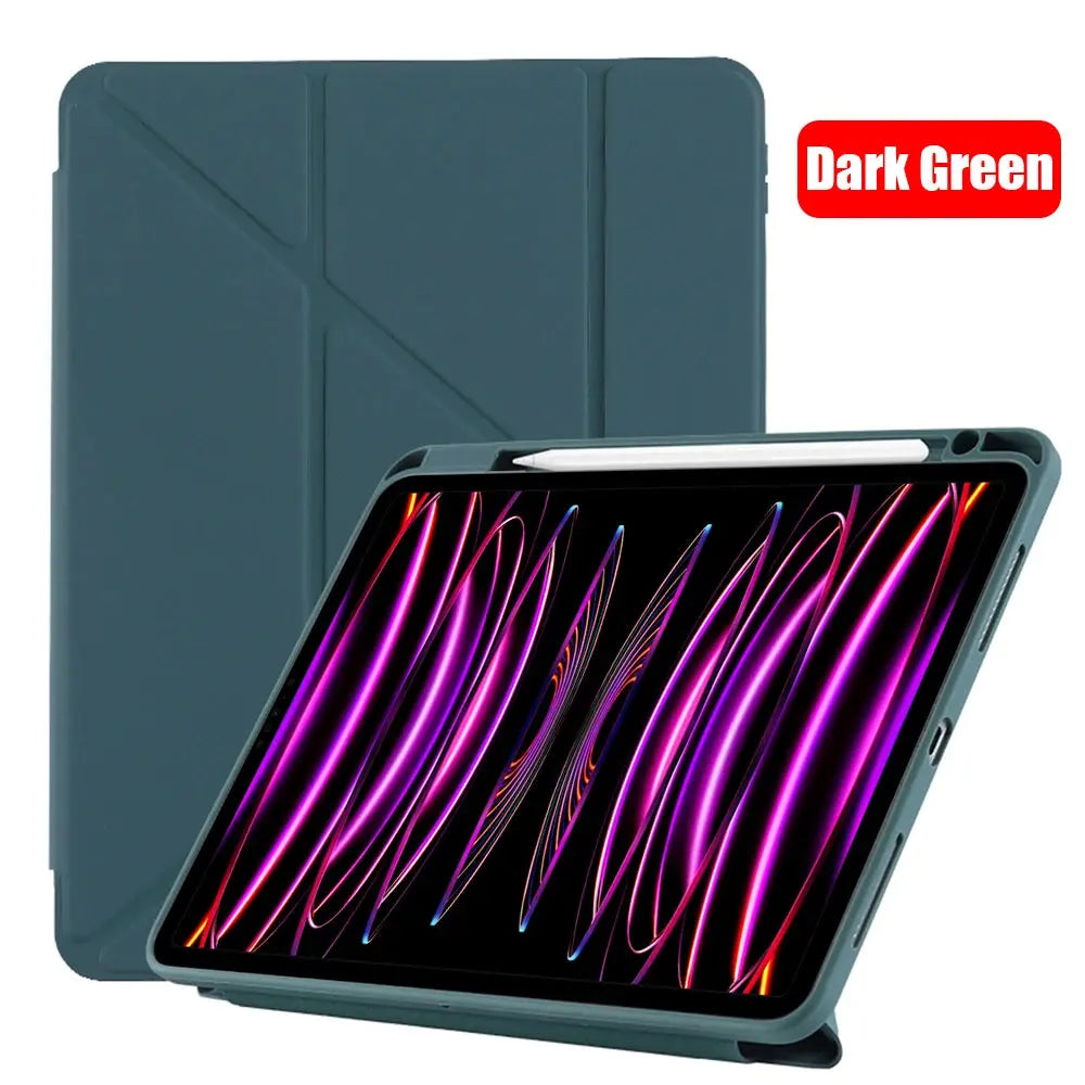 Funda para iPad Pro 11, iPad Pro 12.9, iPad 10.2, iPad Mini 6, iPad Air 4/5, 3/2/1 - Protección y Estilo en un Paquete Completo - La zona Apple
