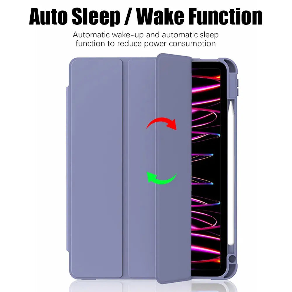 Funda para iPad Pro 11, iPad Pro 12.9, iPad 10.2, iPad Mini 6, iPad Air 4/5, 3/2/1 - Protección y Estilo en un Paquete Completo - La zona Apple