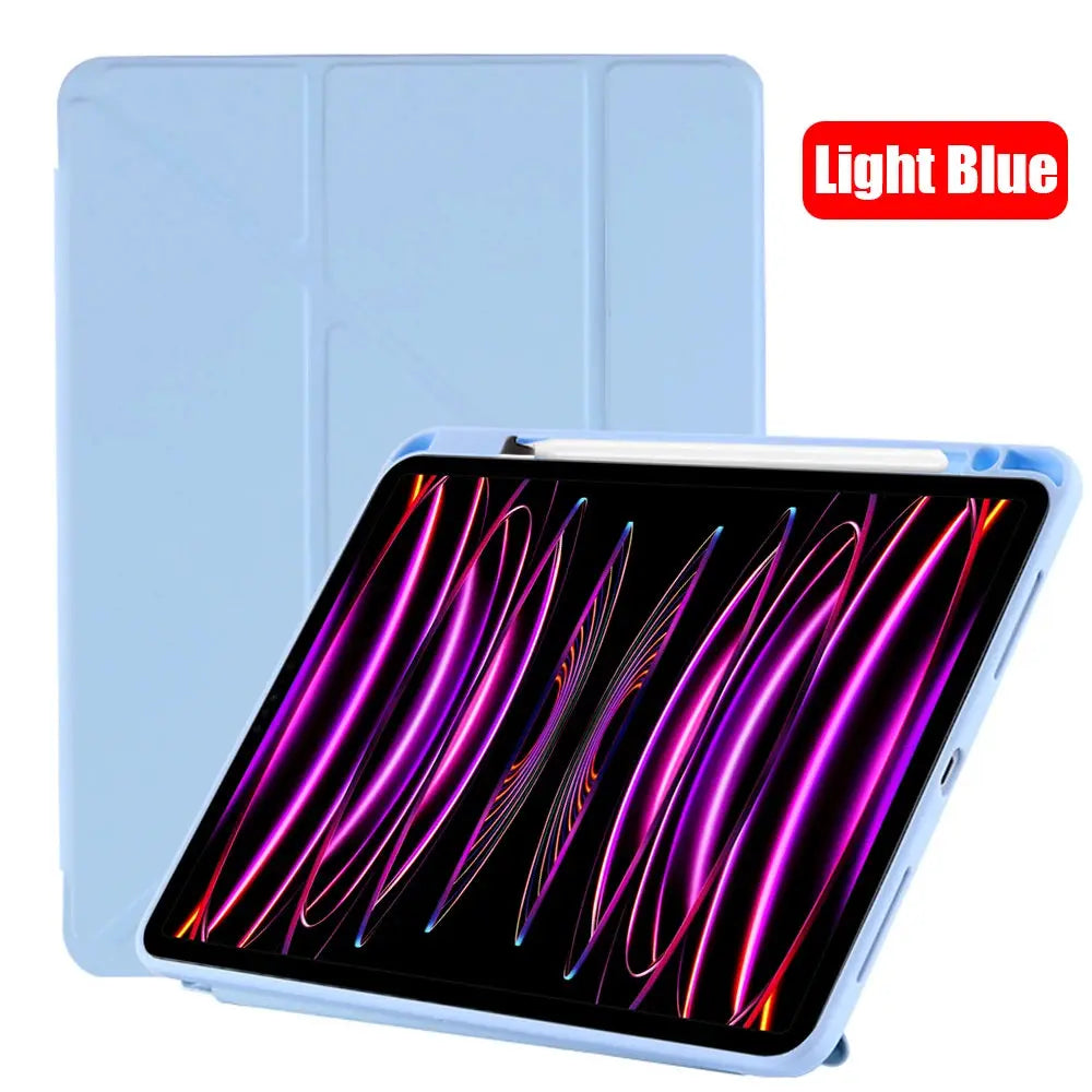 Funda para iPad Pro 11, iPad Pro 12.9, iPad 10.2, iPad Mini 6, iPad Air 4/5, 3/2/1 - Protección y Estilo en un Paquete Completo - La zona Apple