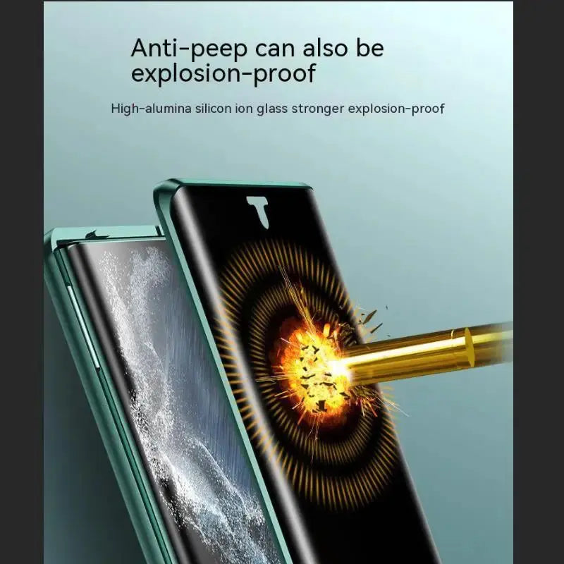 Funda de Privacidad y Protección Total para Samsung Galaxy S23, S21, S22 Ultra - La zona Apple