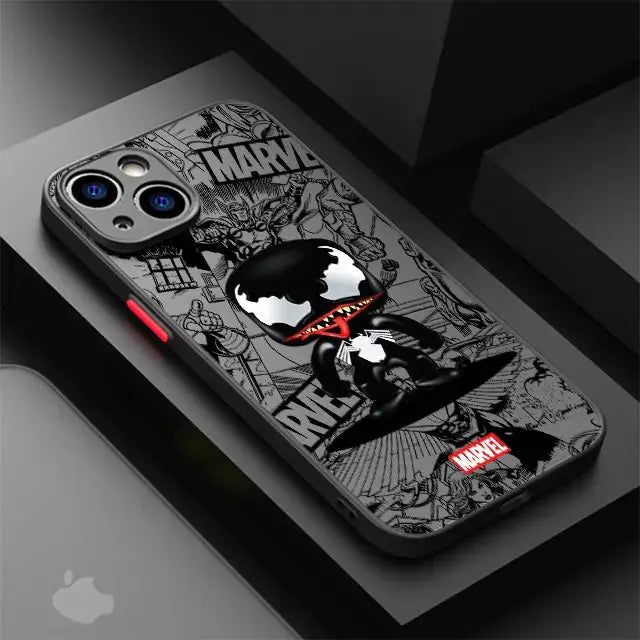 Funda Marvel para iPhone XS, X, 13 Pro, Max, XR, 12 Mini, 14, 15 Plus, 7, 6S Plus, 8, SE, 11, 14, 15 Pro Max, 13 - La zona Apple
