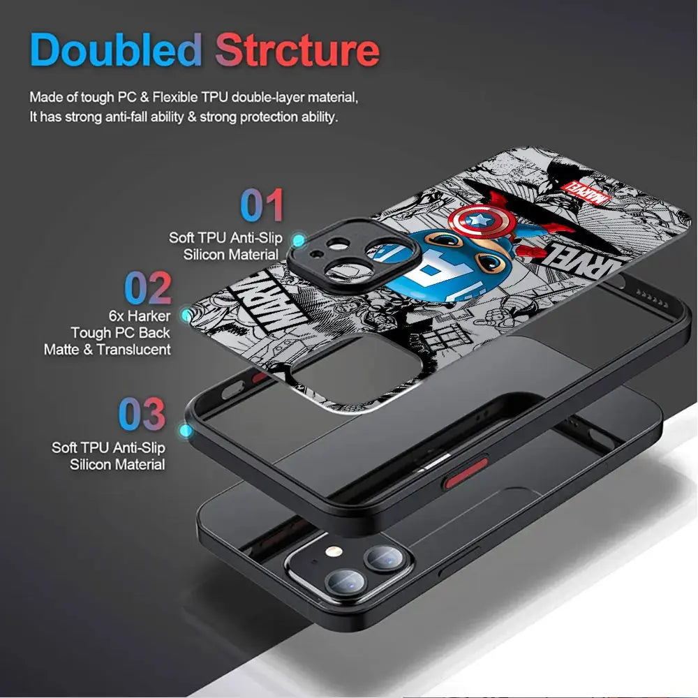 Funda Marvel para iPhone XS, X, 13 Pro, Max, XR, 12 Mini, 14, 15 Plus, 7, 6S Plus, 8, SE, 11, 14, 15 Pro Max, 13 - La zona Apple