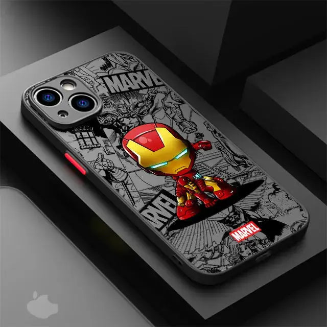 Funda Marvel para iPhone XS, X, 13 Pro, Max, XR, 12 Mini, 14, 15 Plus, 7, 6S Plus, 8, SE, 11, 14, 15 Pro Max, 13 - La zona Apple