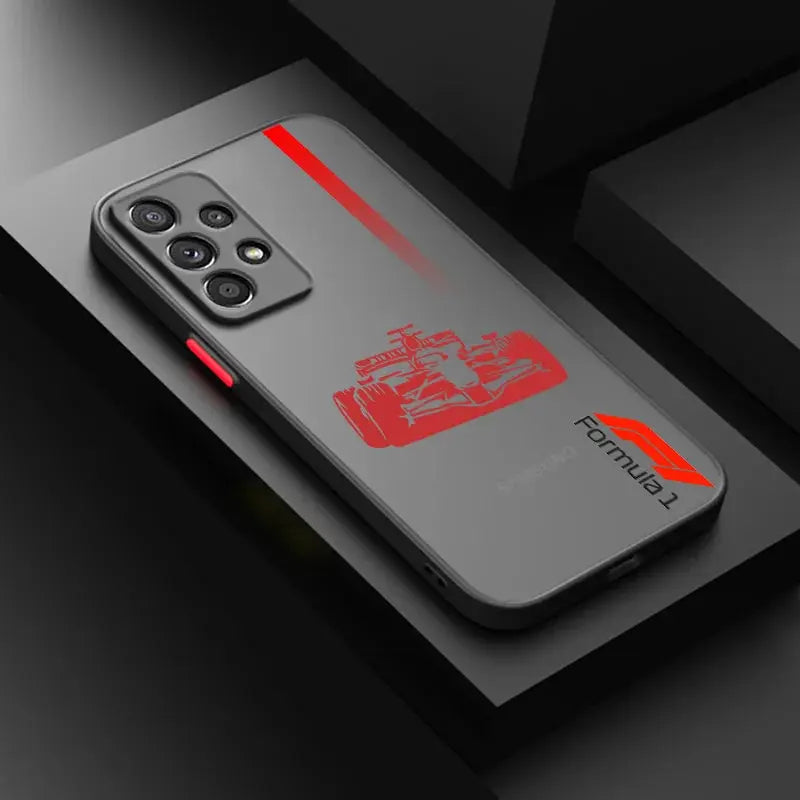 Funda F1 para Samsung S23, S22, S21, S20 FE, S10, S9, Note 20, 10, Ultra Lite Pro Plus - La zona Apple