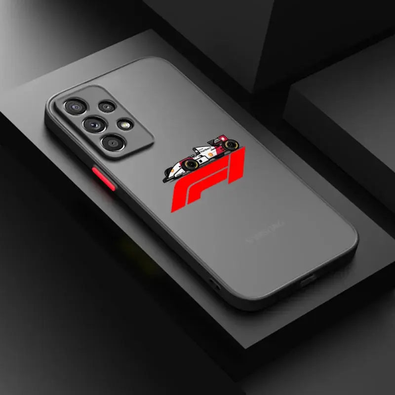 Funda F1 para Samsung S23, S22, S21, S20 FE, S10, S9, Note 20, 10, Ultra Lite Pro Plus - La zona Apple