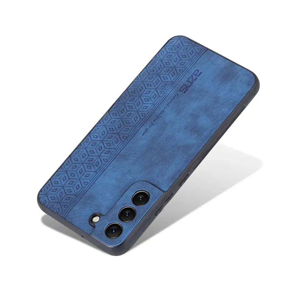 Funda de Cuero PU Suave a Prueba de Golpes para Galaxy S22, S21, S23 Plus, Ultra, FE - La zona Apple