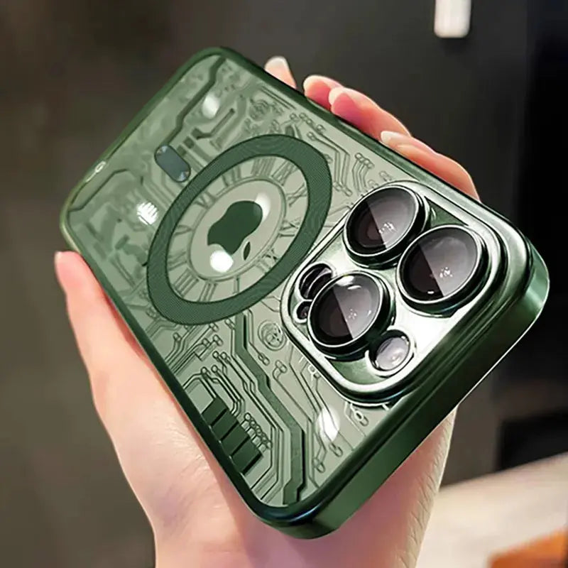 Fundas Magsafe para iPhone, Protector de cámara, 15, 14, 13, 11, 12 Pro Max Plus - La zona Apple