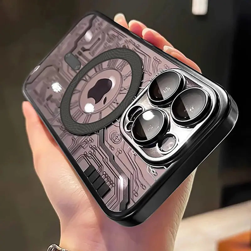 Fundas Magsafe para iPhone, Protector de cámara, 15, 14, 13, 11, 12 Pro Max Plus - La zona Apple