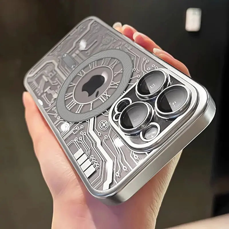 Fundas Magsafe para iPhone, Protector de cámara, 15, 14, 13, 11, 12 Pro Max Plus - La zona Apple