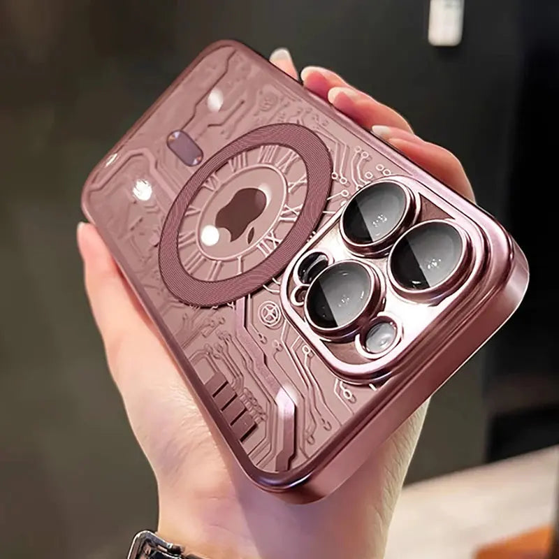 Fundas Magsafe para iPhone, Protector de cámara, 15, 14, 13, 11, 12 Pro Max Plus - La zona Apple